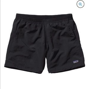 Patagonia Womens Baggies Black shorts